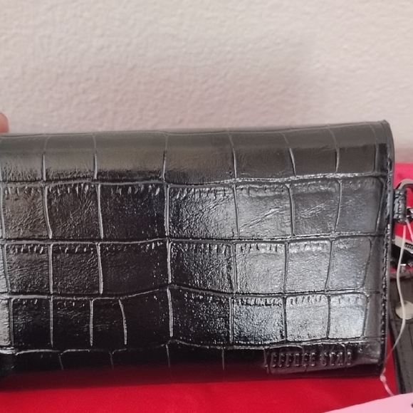 Jeffree Star Black Crocodile-Embossed Clutch - Picture 3 of 13